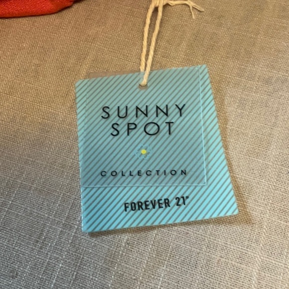 Forever 21 Bright Coral Wide Leg Pants - Picture 6 of 7